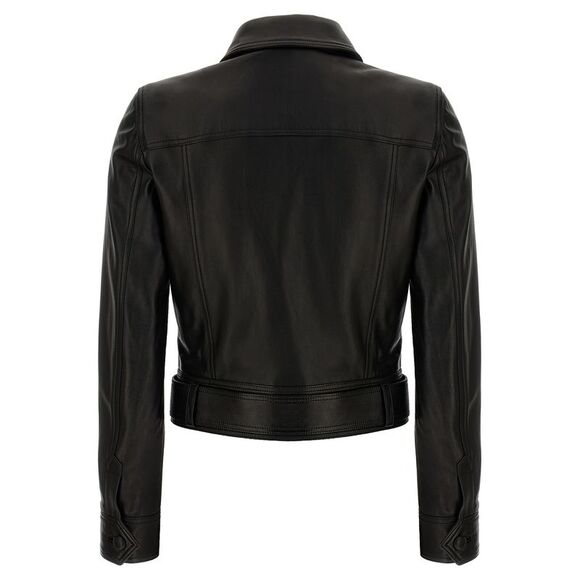 Saint Laurent Women Leather Jacket - Picture 2 of 4